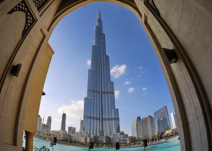 Dubai Burj Khalifa view