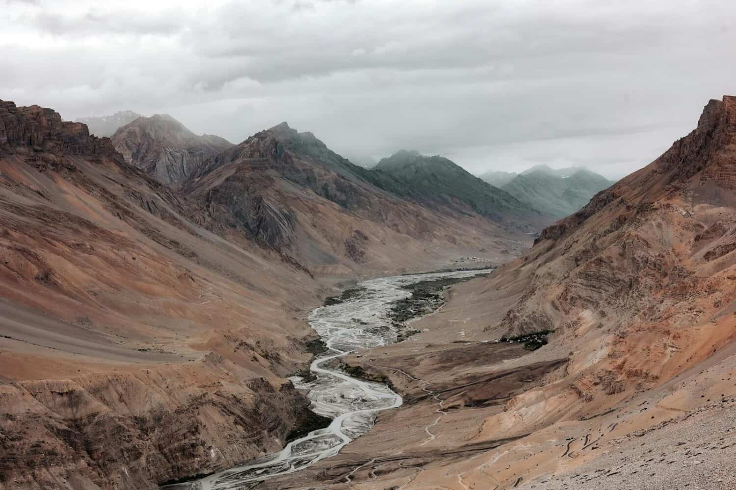 Spiti Valley mountains