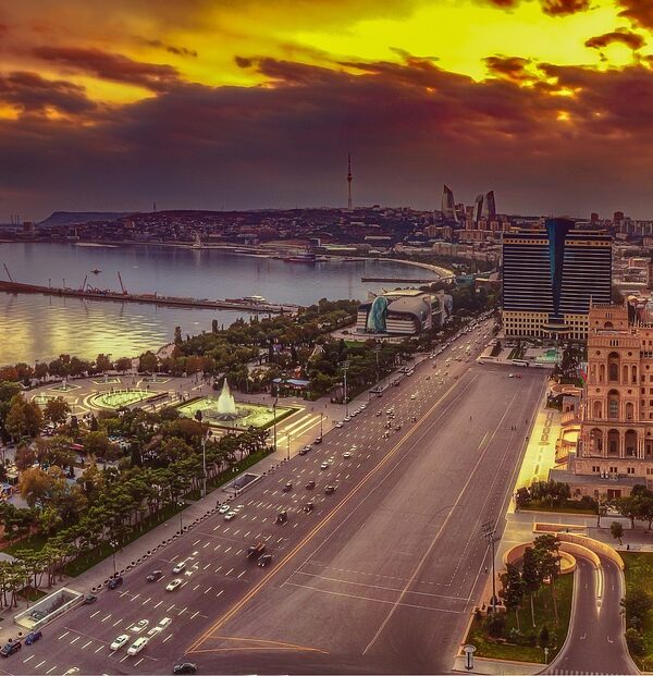Azerbaijan landscapes from Baku