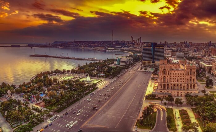 Azerbaijan landscapes from Baku